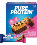 Pure Protein Pure Protein Bars High Protein Nutritious Snacks To Support Energy Low Sugar Gluten Chocolate Peanut Butter 1.76Oz 12 Count (Packaging May Vary)