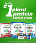 Orgain Organic Vegan Protein Bars Chocolate Chip Cookie Dough 10G Plant Based Protein Low Calorie Healthy Snacks No Lactose Or Soy Ingredients Gluten Nongmo 1.41 Oz (Pack Of 12)
