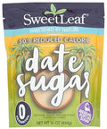 SweetLeaf 50% Reduced Calorie Date Sugar with Allulose, Stevia and Monk Fruit Extract - All Purpose Natural Sweetener, Non GMO, Vegan, Gluten Free, Only 8 Calories Per Serving - 16 Oz
