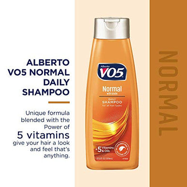 Alberto Vo5 High Ridge Normal Balancing Shampoo With Vitamins C And E For Unisex 12.5 Ounce