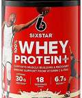 Six Star Elite Series 100% Whey Protein Plus Vanilla Cream 1.8Lbs Us & Elite Series 100% Whey Protein Plus Strawberry Smoothie 1.8Lbs Us