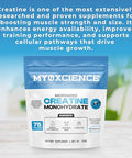Myoxcience Micronized Creavitalis Creatine 75 Servings