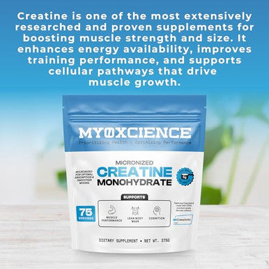 Myoxcience Micronized Creavitalis Creatine 75 Servings