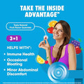 Digestive Advantage Probiotics For Digestive Health Probiotic Gummies & Vit D Daily 80Ct