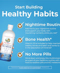 Maryruth'S Liquid Morning Multivitamin (Fruit Punch) & Liquid Nighttime Multimineral (Coconut 15Oz) Clean Label Project Verified Vegan Vitamins For Energy Bedtime Routine & Overall Health