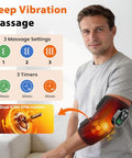 Gvmsor Cordless Elbow Massager For Pain ReliefTennis Elbow Massager For Tendonitis And Tennis Elbow Rechargeable Arm Heating Pad With Massage