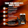 Fit Fusion Labs Endurance Trainer Adjustable Breathing Resistance Trainer For Wellness Stamina & Performance Compact Silicone Trainer For Fitness & Daily Use