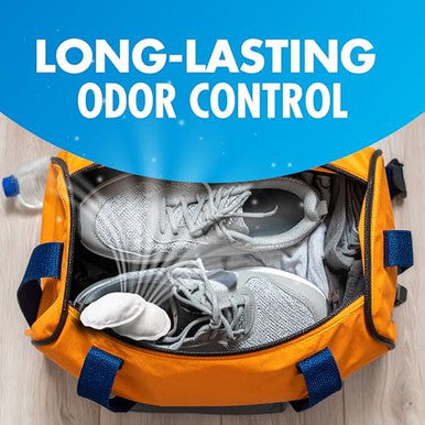 Arm & Hammer Fresh Effects Odor Neutralizing Baking Soda Pouches Unscented Deodorizer For Long Lasting Freshness In Shoes Gym Bags & Small Spaces 5 Count
