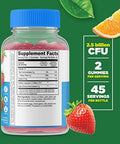 Lifeable Sugar Probiotic + Prebiotic Fiber Kids + Biotin Kids Gummies Bundle Great Tasting Vitamin Supplement Gluten Gmo Chewable Gummy
