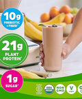 Orgain Organic Vegan Protein + 50 Superfoods Powder Vanilla Bean 21G Plant Based Protein 8G Prebiotic Fiber No Lactose Ingredients Gluten No Added Sugar 1.12 Lb (Packaging May Vary)