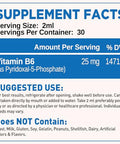 Duwhot P5P Vitamin B6 25Mg Pyridoxal-5-Phosphate Activated B6 Liquid Drops For Women & Men Energy Support Balance Nervous System Health 2 Fl Oz