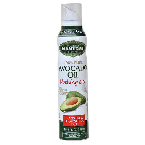 Mantova Coconut Oil Spray, 100% Pure Cooking Oil, Ideal for Healthy Keto Snacks, Baking, Grilling, and Seasoning - Versatile Dispenser for Spray, Drip, or Stream with No Waste, 5 oz