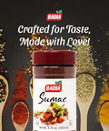Badia Sumac Spice, 4.75 oz - Ground Sumac Seasoning, Tangy Citrus, Authentic Flavor, Gluten Free, Kosher