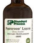 Standard Process Phosfood Liquid - Whole Food Bone Health And Bone Support, Phosphorus Supplements With Inositol And Riboflavin