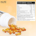 Inlife Plant Based Natural Vitamin E Oil Supplement For Women and Mena A' A 30 Vegetarian Capsules
