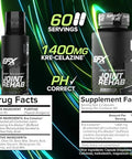 Efx Sports Joint Rehab Recovery Kit Powered By Kre-Celazine For Mobility & Joint Health 120 Capsules Kre-Alkalyn Creatine 2 Oz Topical Cream