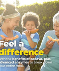 Enzymedica Papaya Gold Advanced Digestive Enzymes With Natural Organic Papaya & Chlorophyll For Comprehensive Digestion Support High Potency Bromelain & Papain Vegan Mint 60 Chewable Tablets