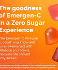 Emergen-C Zero Sugar Immune Support Adult Gummies 36 Count