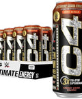Cellucor C4 Ultimate x WWE | 300mg Caffeine Sugar Free Energy Drink | Knockout Nectarine Guava | 16oz (Pack of 12)
