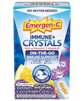 Emergen-C Immune Plus Crystals On-The-Go Immune Support Supplement With Vitamin C Vitamin D B Vitamins Zinc And Manganese Berry Lemonade 28 Stick Packs