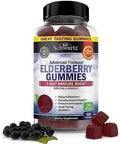 Bioschwartz Elderberry Gummies With Zinc And Vitamin C For Adults Immune Support (1 Month Supply) Plus High Strength Vitamin D3 5000 Iu 125 Mcg (1 Year Supply)