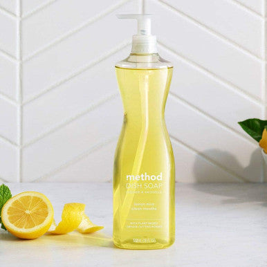 Method Gel Dish Soap Refill Lemon Mint 36 Ounces 2 pack Packaging May Vary