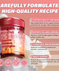 Hair Skin and Nails Vitamins Biotin Hyaluronic Acid Calcium AKG Vitamin C and Vitamin D3 K2 Support Healthy Hair Growth Strong Nails and Radiant Skin 120 Capsules (1 Pack)