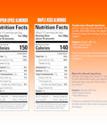 SkinnyDipped Maple Kiss and Pumpkin Spice Almonds Variety Pack Bundle, Healthy Snack, Plant Protein, Gluten Free, 3.5 oz Resealable Bags, Pack of 5, Limited Edition