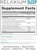 Relaxium Sleep Aid 14Day Supply Nonhabit Forming Dietary Supplement For Better Sleep Drug Stress Relief With Magnesium Melatonin Gaba Chamomile Made In Usa (28 Vegan Capsules)