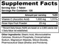 Greens First Vitamin C with Rose Hips 120 Count