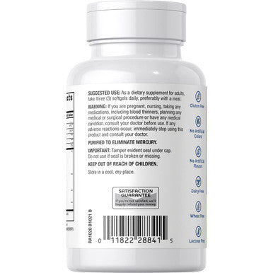 Rite Aid Triple Omega 3, 6, 9 Softgels - 60 Count Fish Oil To Support A Healthy Heart, Dha And Epa, Flaxseed And Borage Oil
