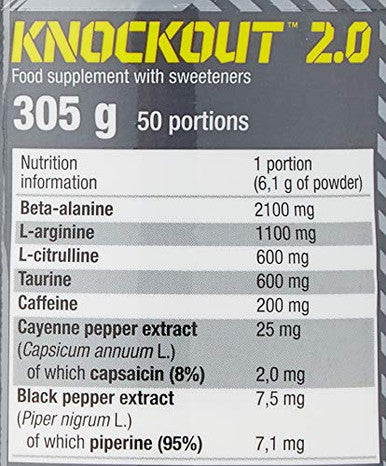 Olimp Sport Nutrition Knockout 2.0 Citrus Punch 305g