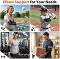 Gvmsor Cordless Elbow Massager For Pain ReliefTennis Elbow Massager For Tendonitis And Tennis Elbow Rechargeable Arm Heating Pad With Massage