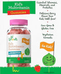 Carlyle Kids Multivitamin Gummies with Probiotics 60 Chewables Berry Flavor Vegetarian NonGMO Gluten Free Children's Supplement by Lil' Sprouts Packaging May Vary