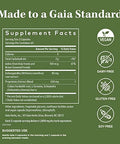 Gaia Herbs Ashwagandha Root Made With Organic Ashwagandha Root 120 Vegan Liquid Phytocapsules & Thyroid Support 120 Vegan Liquid Phyto