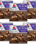 Atkins Pecan Caramel Clusters 60 Count Caramel Chocolate Nut Roll Snack Bar 16 Count