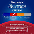 Gaviscon Extra Strength Cherry 60 Count Chewable Foamtabs