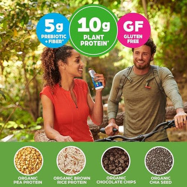 Orgain Organic Vegan Protein Bars Chocolate Chip Cookie Dough 10G Plant Based Protein Low Calorie Healthy Snacks No Lactose Or Soy Ingredients Gluten Nongmo 1.41 Oz (Pack Of 12)