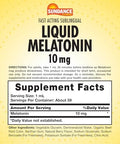 Sundance Melatonin 10Mg Liquid 2 Fluid Ounces Berry Flavor Fast Acting Sublingual Formula Vegetarian Nongmo And Gluten Supplement