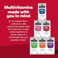 Garden Of Life Dr. Formulated Multi+ Heart Health Fermented Liposomal Multivitamin + Vitamin K2 Mk7 B Vitamins and Probiotics One A Day For Cardiovascular and Blood Vessel Function 30 Capsules