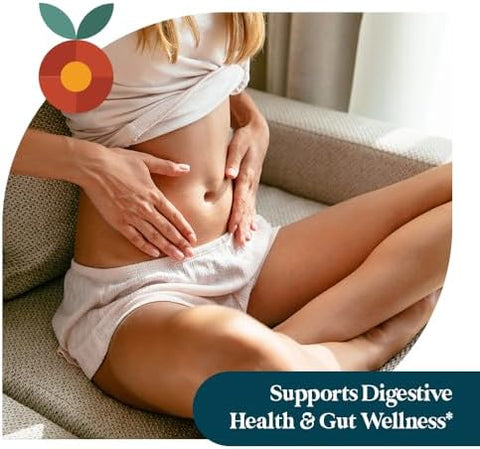 Pattern Wellness Gut Support Supplement - Digestive Support - Probiotic + Prebiotic Blend - Vegan Non-Gmo - 3Rd Party Lab Tested - 30 Capsules