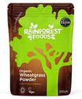 Rainforest Foods Organic NZ Wheatgrass Powder 200g