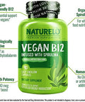 Naturelo Vitamin D Plant Based From Lichen 180 Mini Capsules Vegan B12 1000 Mcg Methylcobalamin 90 Capsules