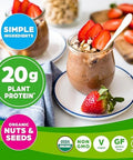 Orgain Organic Simple Vegan Protein Powder Chocolate 1.25Lb Hydrolyzed Collagen Peptides Powder Unflavored 1Lb