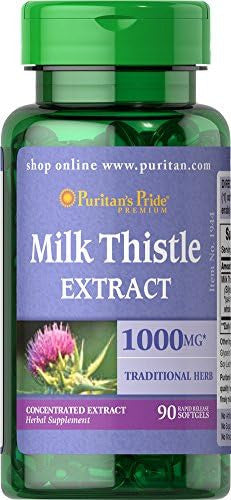Puritan'S Pride Milk Thistle 90 Count (Pack Of 1)