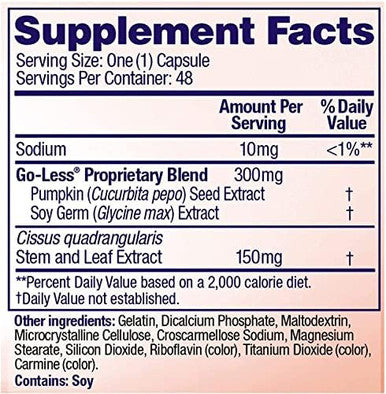 Azo Bladder Control With Goless & Weight Management Dietary Supplement & Dual Protection Urinary + Vaginal Support