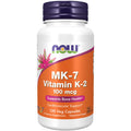 NOW Foods MK-7 Vitamin K-2 100 mcg 120 Veg Capsules
