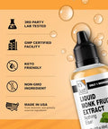 It's Just! Liquid Monk Fruit Extract - No Erythritol, Non-GMO, No Fillers, Keto - 1.5 fl oz