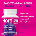 Florajen Womenâ€™S Triple-Action Probiotic - Prebiotic + Probiotic + Cranberry For Vaginal Digestive & Immune Support - Fast-Acting - Clinically-Studied - Gluten- & Vegan - 30-Count