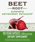 Nature's Way Beet Root 500 mg, 100 Capsules, Pack of 2